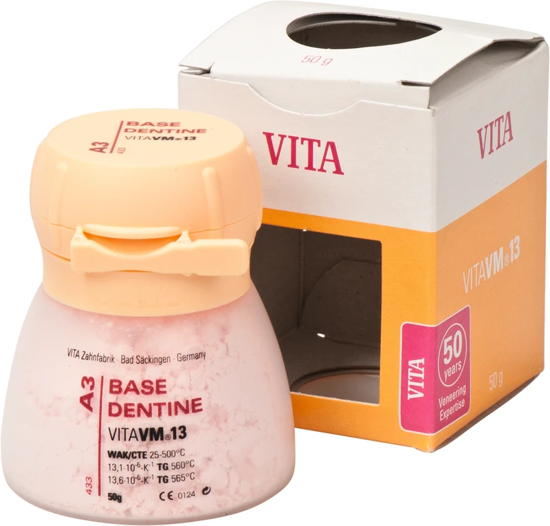 VITA VM® 13 classical A1-D4®  Dose  50 g Pulver base dentine A3