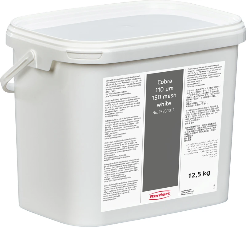 Cobra Aluoxid  Eimer  12,5 kg 110 µm