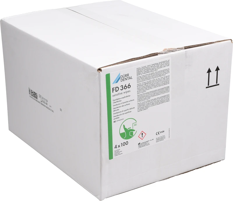 FD 366 sensitive wipes  Karton  4 x 100 Tücher