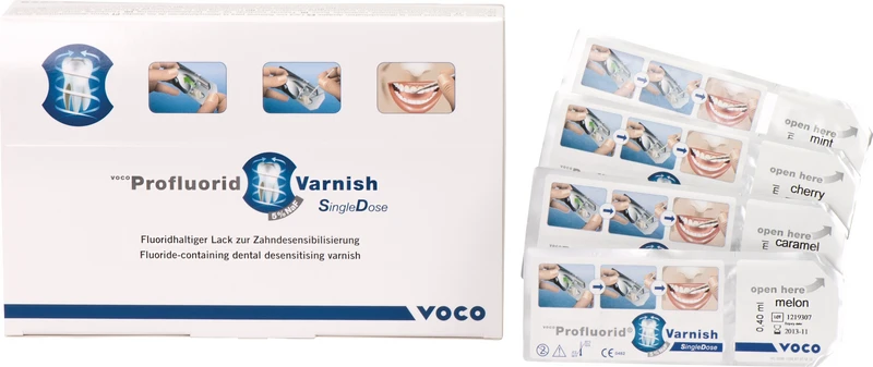 Profluorid® Varnish  Packung  48 x 0,4 ml sortiert, Zubehör