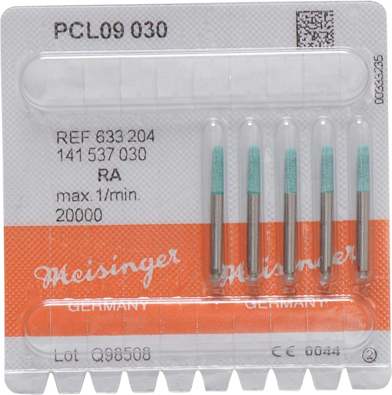 Prophy Clean  Packung  5 Stück blau, ISO 030, PCL09, grob, Länge 8,5 mm, RA