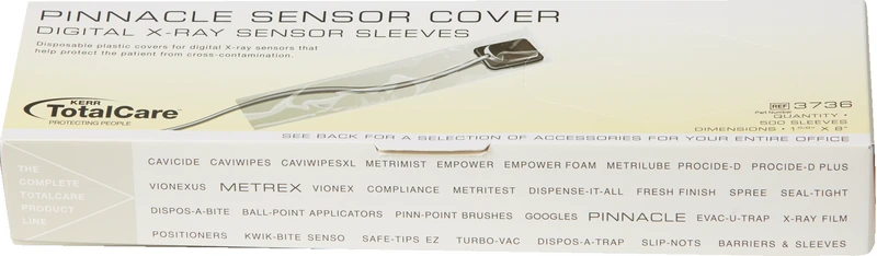 Sensor-Schutzhüllen  Packung  500 Stück 4 x 21 cm