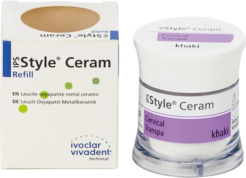 IPS Style® Ceram  Dose  20 g Pulver cervical transparent khaki
