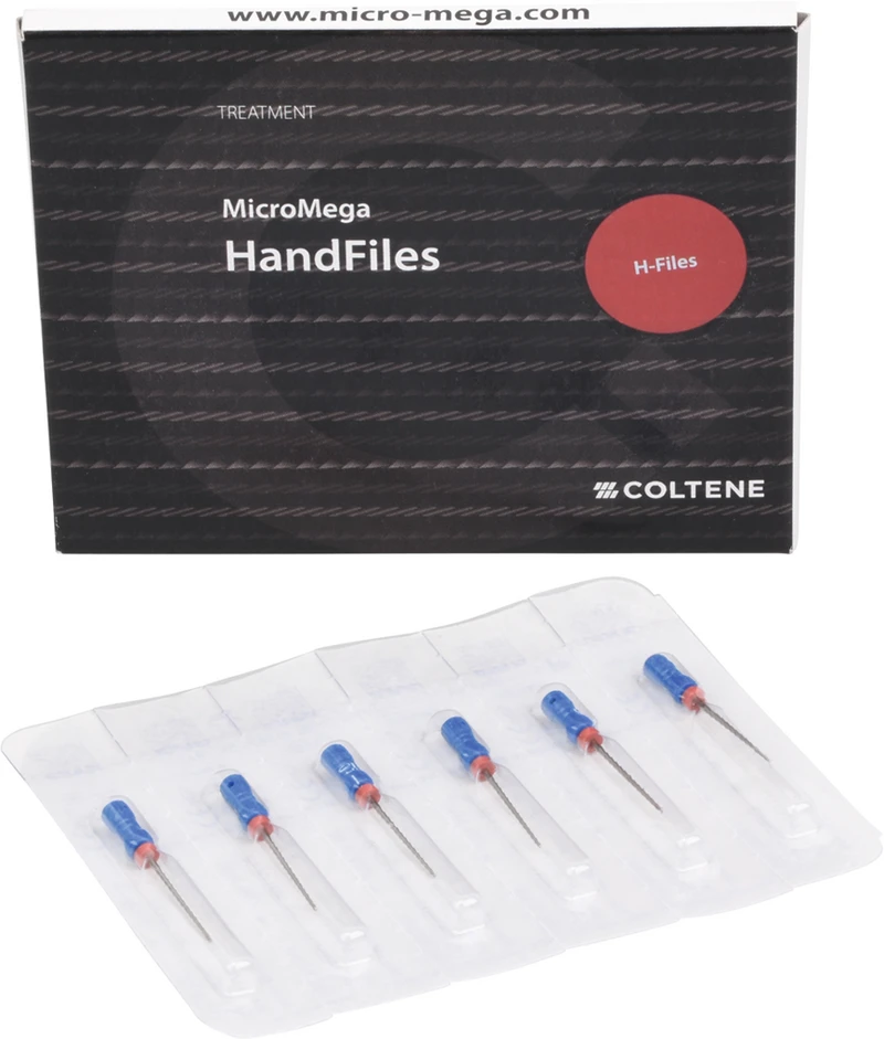 B6 H-Files  Packung  6 Stück 21 mm, ISO 060