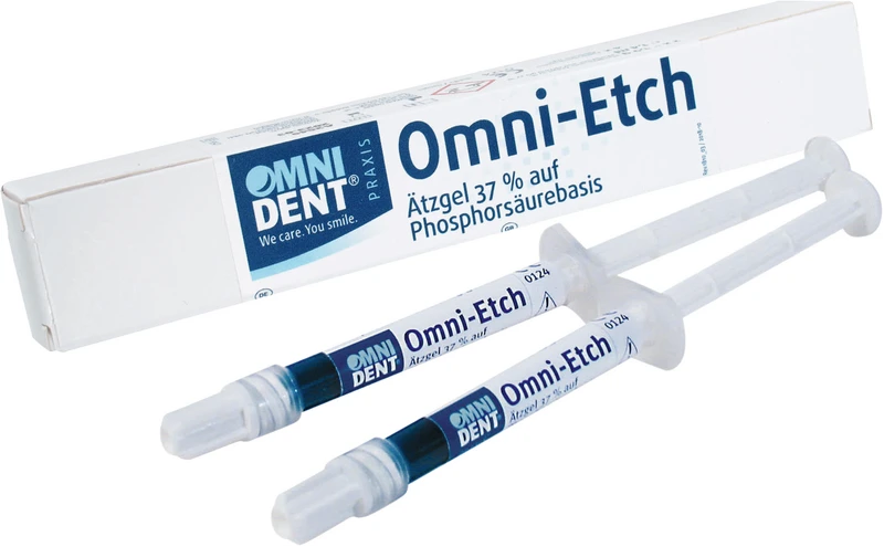 Omni-Etch  Packung  2 x 1,9 g Spritze, 4 Applikationskanülen