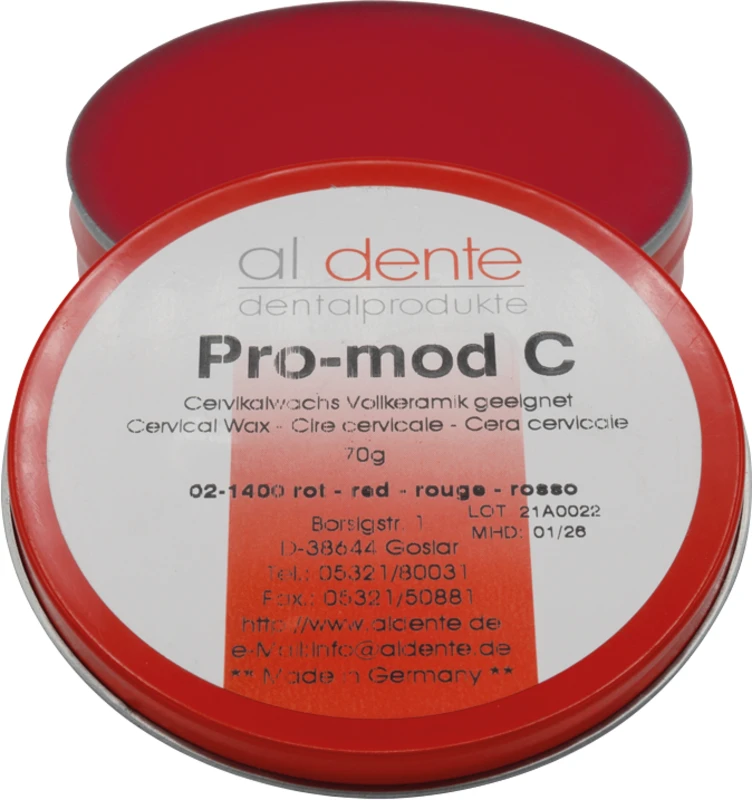 Pro-Mod C Cervicalwachs  Dose  70 g rot