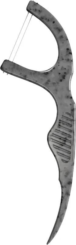 Humble Floss Picks  Beutel  50 Stück charcoal mint