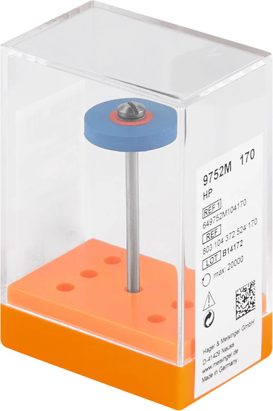 Diamantpolierer 9752  Stück  blau ISO 170, HP