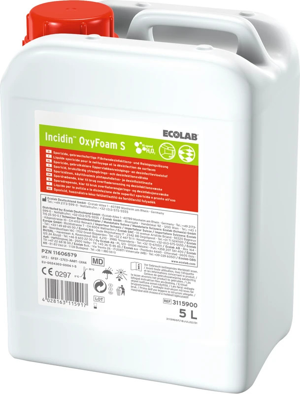 Incidin Oxy Foam S  Karton  2 x 5 Liter Kanister