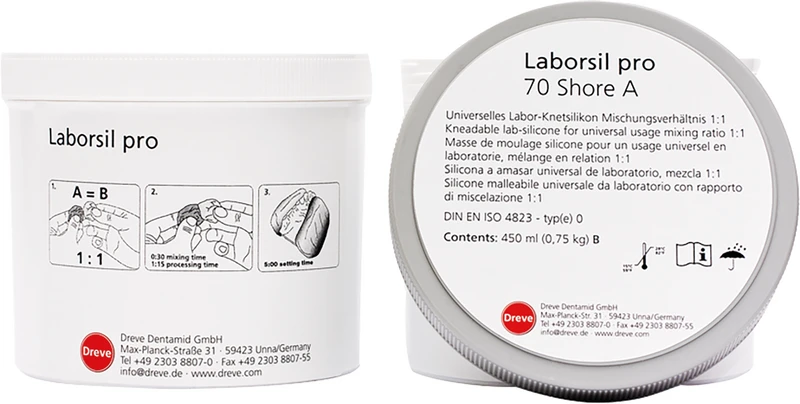 Laborsil pro 70  Packung  2 x 750 g Dosen inklusive Dosierlöffel