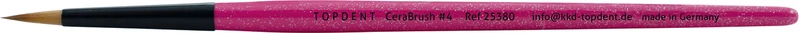 TOPDENT CeraBrush Keramik-Schichtpinsel   Stück  Nr. 4 pink