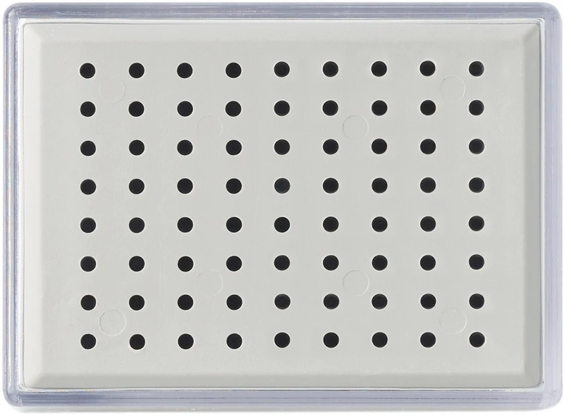 Bohrerständer  Stück  für 72 RA Instrumente, 87 x 64 x 35 mm