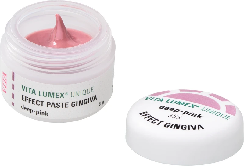 VITA LUMEX® UNIQUE   Dose  4 g Paste effect gingiva deep-pink