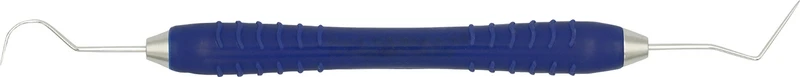 Zahnsonde Colori Silikon LS   Stück  Figur 9-23, LiquidSteel, doppelendig, fein, Silikongriff, blau