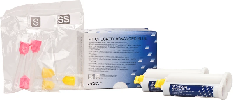 GC FIT CHECKER Advanced Blue  Kartusche  2 x 56 g Doppelkartusche blau