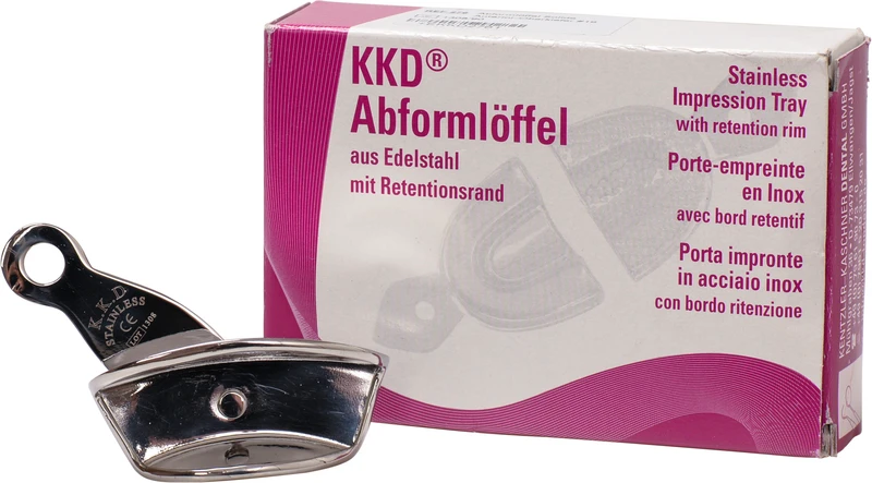 KKD® Abformlöffel Universal  Stück  Frontzahn mit Drehgelenk, voll, Nr. 19
