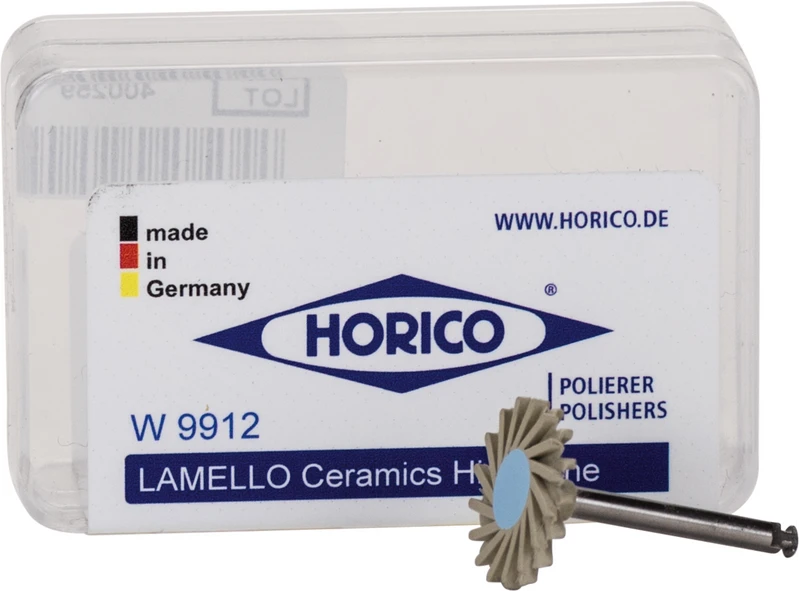 Lamello-Polierer Keramik  Stück  grau fein, RA