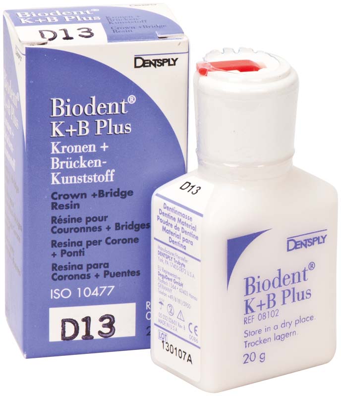Biodent® K+B Plus Massen  Flasche  20 g Pulver dentin 13