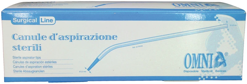 Omniasurg Absaugkanüle  Packung  5 Stück steril mit Knochenfilter