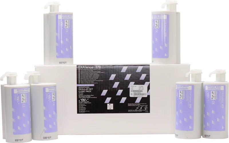 GC EXA'lence 370  Klinikpackung  6 x 370 ml Kartusche Medium Body Regular