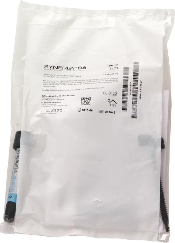 SYNERGY® D6  Spritze  4 g dentin C2\C3