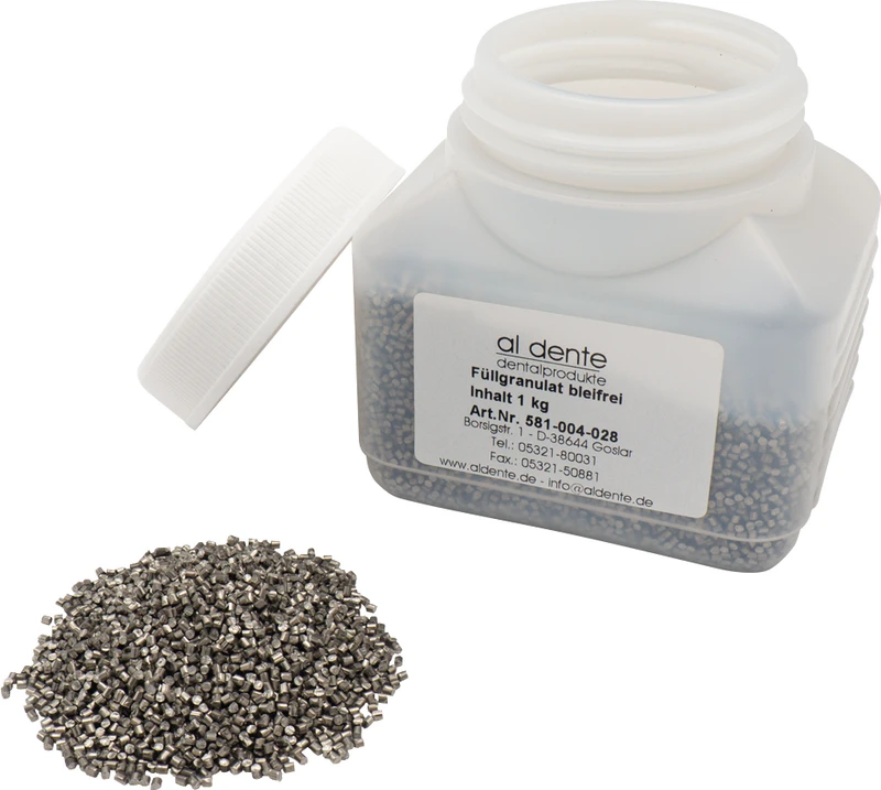 Füllgranulat V2A-Edelstahl  Dose  1 kg Granulat