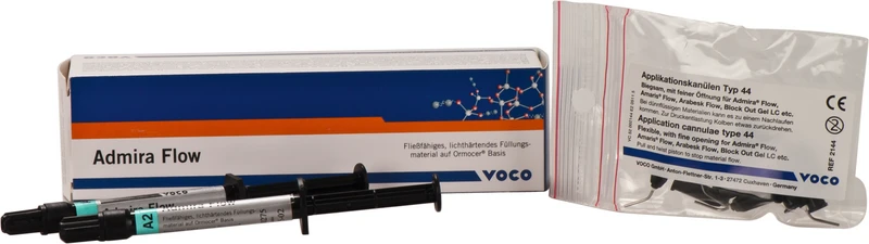 Admira® Flow  Packung  2 x 1,8 g Spritze A2, Applikationskanülen Typ 44