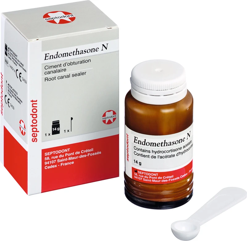 Endomethasone N  Packung  14 g Pulver, 1 Messlöffel