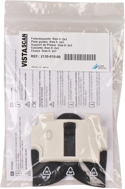 Speicherfolien VistaScan Plus  Stück  Folienkassette für Speicherfolie Größe 0, (2 x 3 cm)