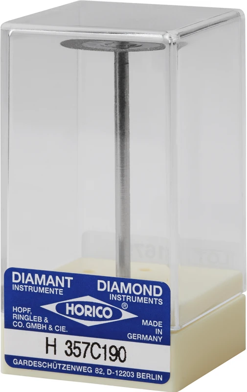 SUPERDIAFLEX® 356  Stück  einseitig, rot fein, HP, Figur 356 C, 0,12 mm, ISO 190