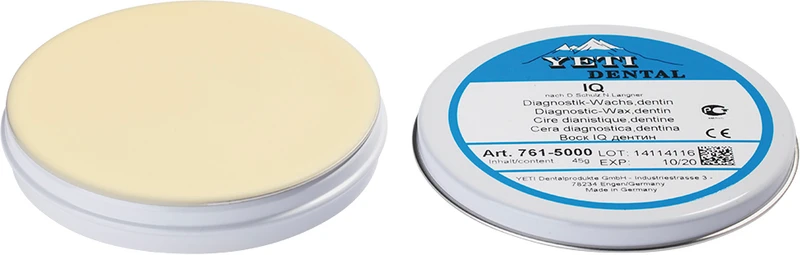 IQ Diagnostikwachs dentin  Dose  45 g opak
