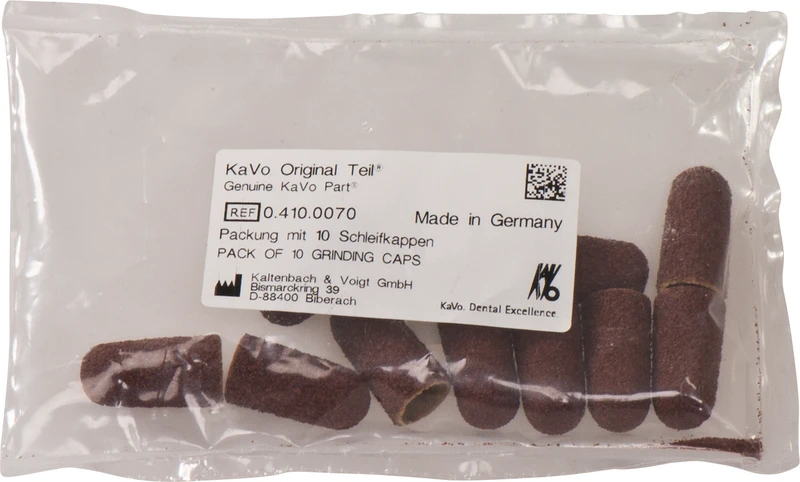 Schleifkappen K60  Packung  10 Stück, Körnung 60