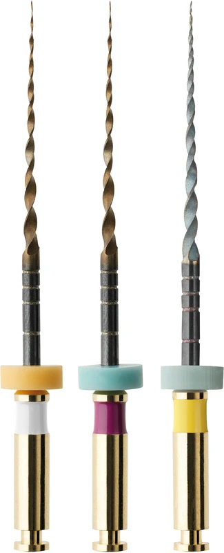 HyFlex EDM NiTi-Feilen  Set  3 Shaping Max Curve Feilen 21 mm, (Taper.03 ISO 015, Taper.05 ISO 010, Taper.05 ISO 020)