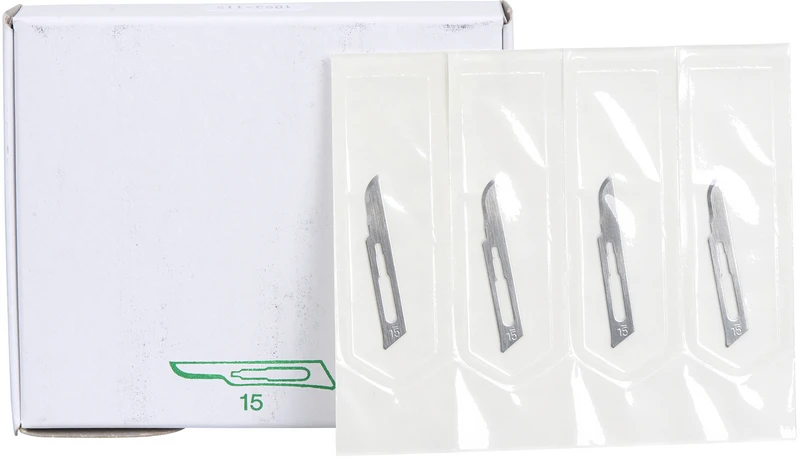 Skalpellklingen  Packung  100 Stück Figur 15