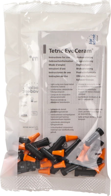 Tetric® EvoCeram  Packung  20 x 0,2 g Cavifil B3