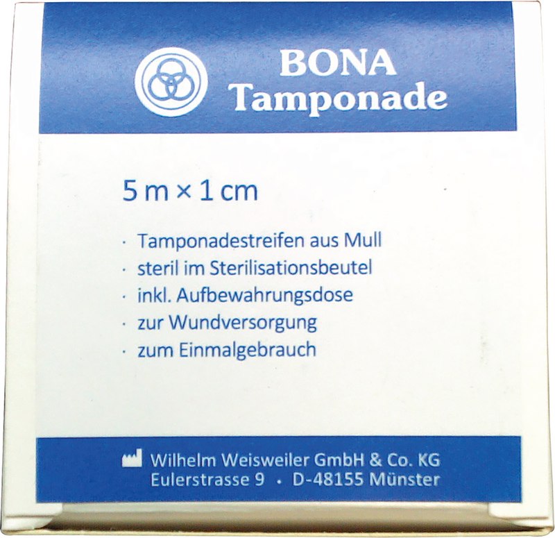 BONA Tamponade  Packung  5 m Tamponade, 1 cm