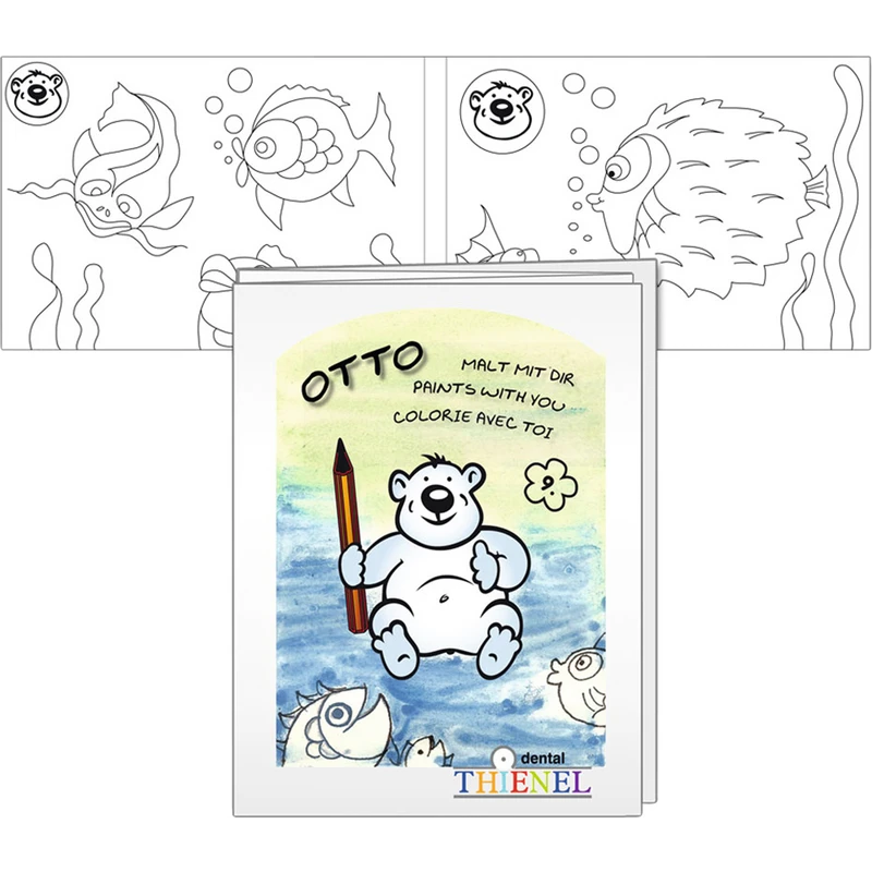 Malhefte  Packung  20 Stück Unterwasserwelt I