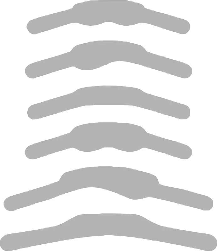 Matrizen Mikro-Dünn  Packung  30 Stück Stärke 0,03 mm, Nr. 407