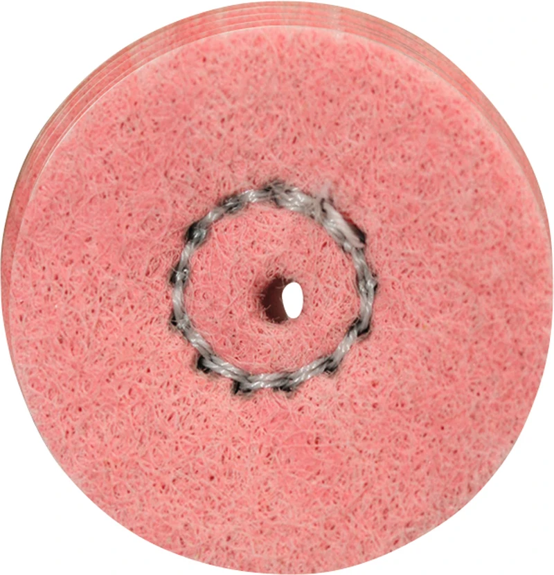 TOPDENT Orange Wheel - Vorpolitur  Packung  10 Stück imprägniert, zur Hochglanzpolitur, pink