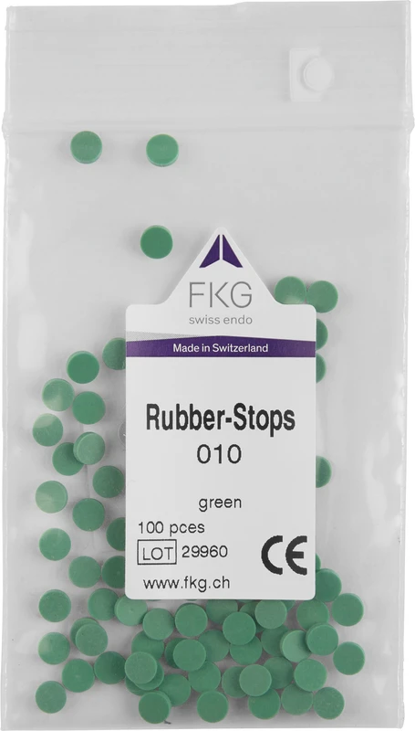 Silikonstopper  Packung  100 Stück 28 mm grün