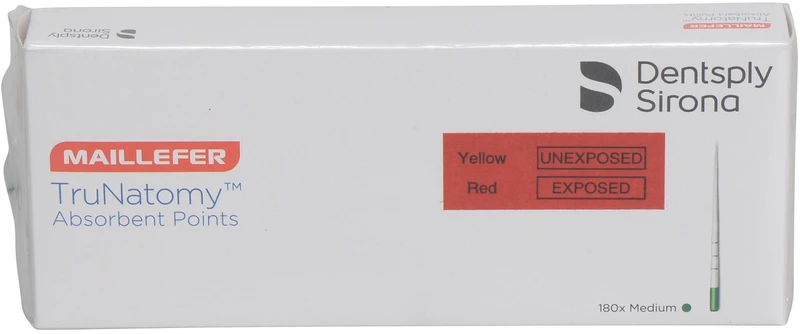 TruNatomy Papierspitzen  Packung  180 Stück MEDIUM