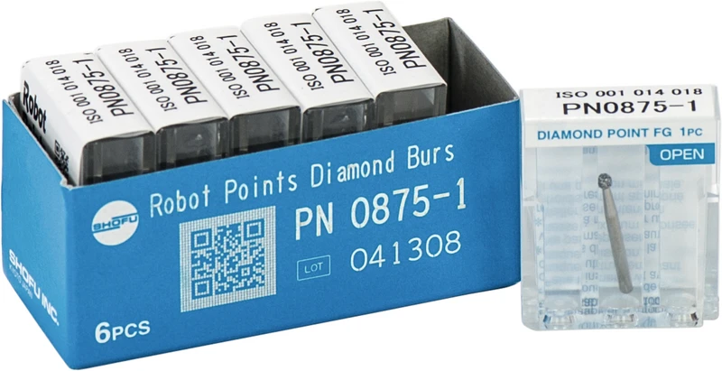 Robot Points FG  Packung  6 Stück FG, Figur Kugel, 1,4 mm, ISO 018