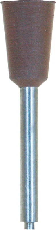 Silikonpolierer  Bulkpackung  72 Stück braun, RA, Figur Kelch, ISO 065