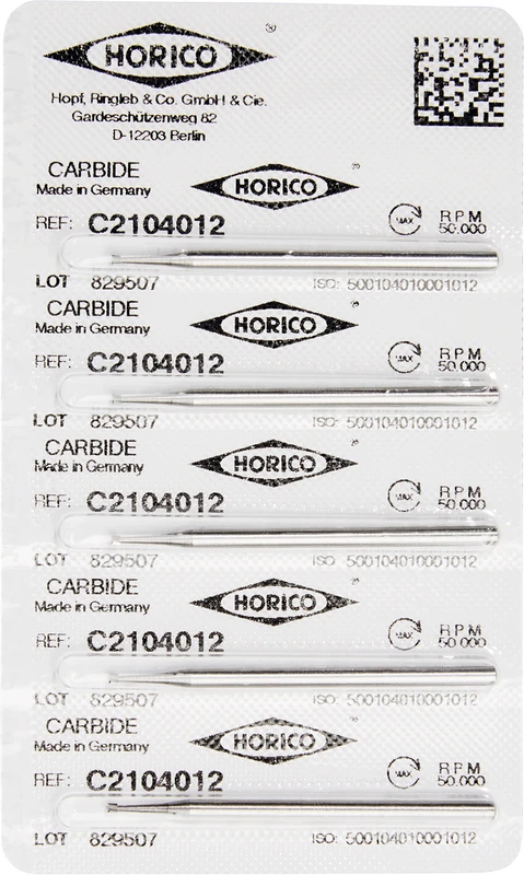 HM-Bohrer C2  Packung  5 Stück HP, Figur 001, ISO 012