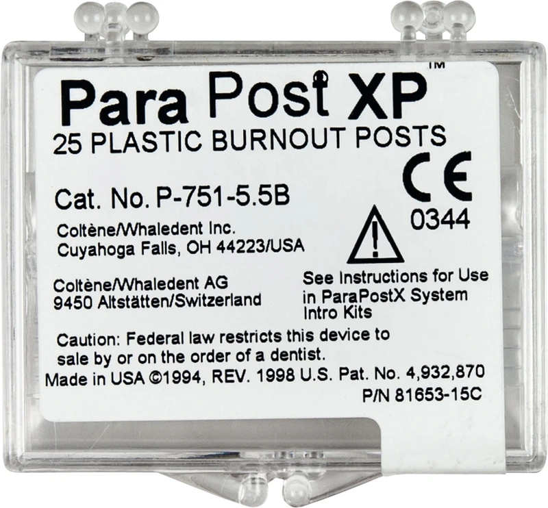 ParaPost® XP Ausbrennstifte  Bulkpackung  25 Stück Ø 1,4 mm