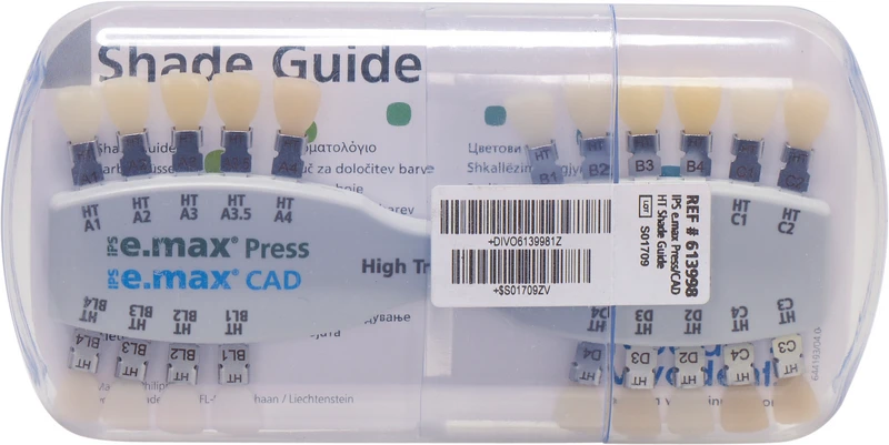 IPS e.max® Press Farbschlüssel  Stück  HT