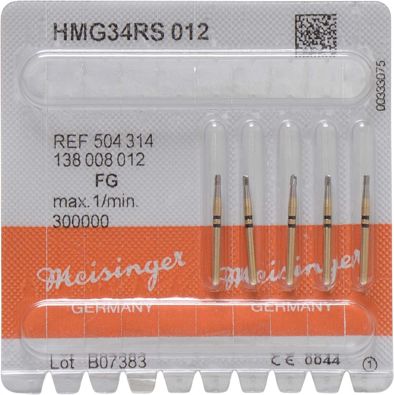 Kronentrenner G34RS  Packung  5 Stück Querhiebverz., 2x schwarz, FG, Figur 138, 2 mm, ISO 012