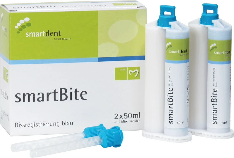 smartBite  Packung  2 x 50 ml Doppelkartusche, 12 Mischkanülen