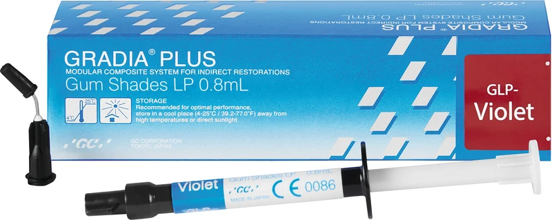 GC GRADIA® PLUS  Spritze  0,8 ml Paste Lustre Paint LP-violett