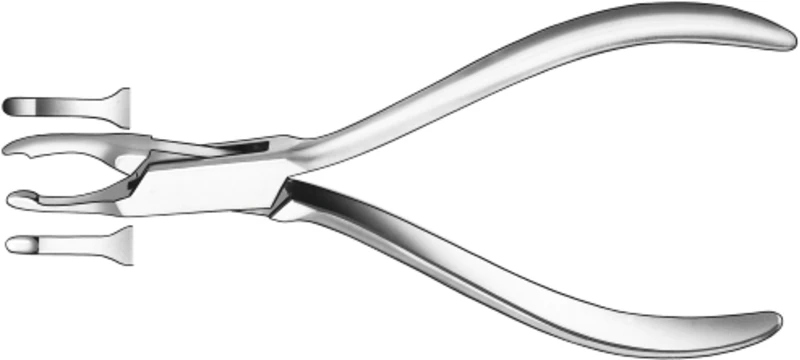 Kronenstreckzange nach Johnson  Stück  130 mm